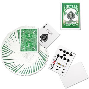 Bicycle Deck (808) Poker Green