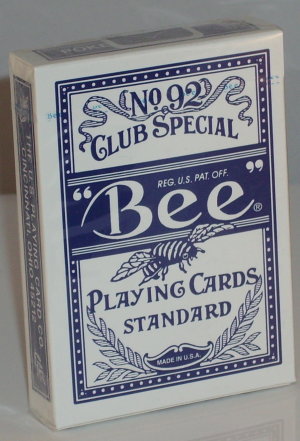 Bee Deck Blue (Poker Size)