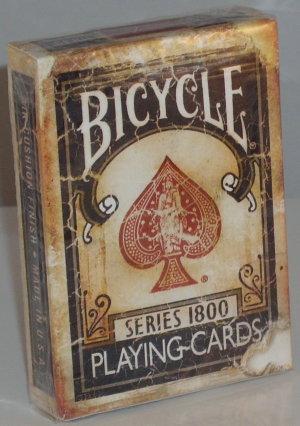 Bicycle 1800s Deck Blue