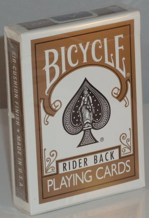 Bicycle Deck (808) Poker Gold