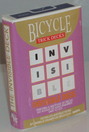 Bicycle Invisible Deck