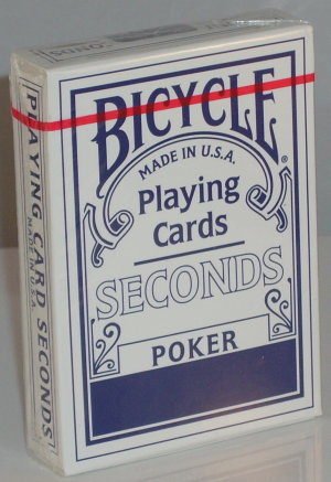 Bicycle Deck (808) Poker Seconds Blue