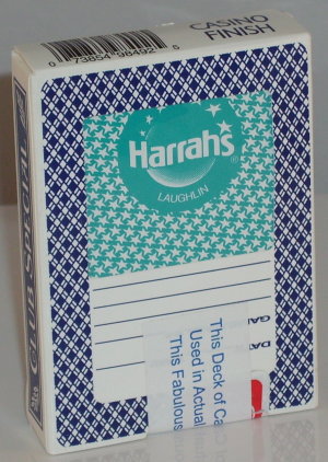 Harrahs Used Casino Deck (Cut Corners)