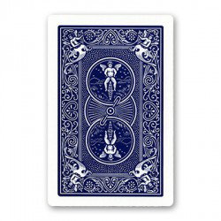 Bicycle Jumbo Double Back Blue - Blue