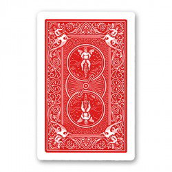 Bicycle Jumbo Double Back Red - Blue