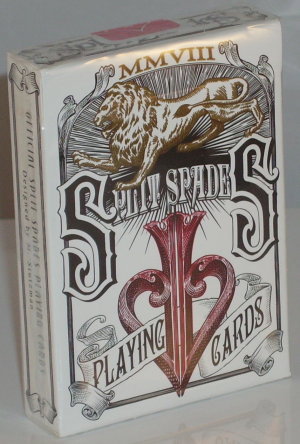 Split Spades - Lion Series (Red Inverted)