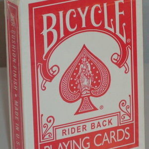 Magic Makers Bicycle Deck Reverse Red