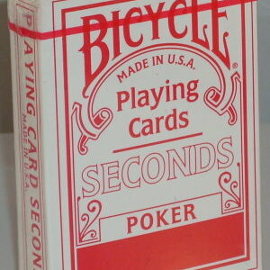 Bicycle Deck (808) Poker Seconds Red