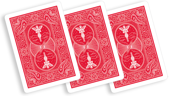 Bicycle Playing Cards 809 Mandolin Red by USPCC - Image 2
