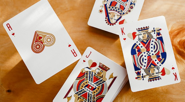 DKNG (Red Wheel) Playing Cards by Art of Play - Image 3
