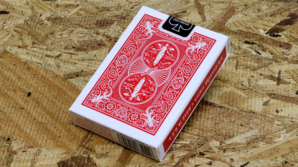 Bicycle Maiden Back (Red) by US Playing Card Co - Image 2
