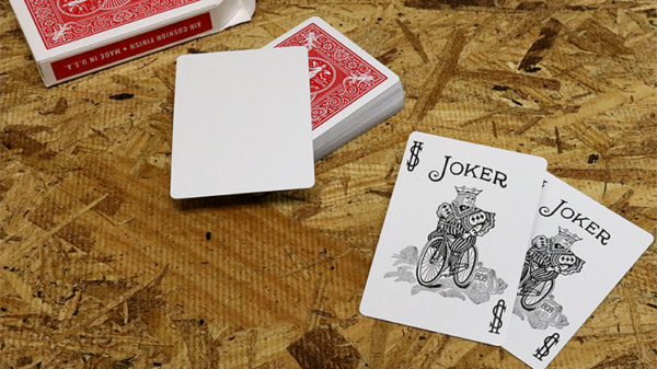 Bicycle Maiden Back (Red) by US Playing Card Co - Image 4