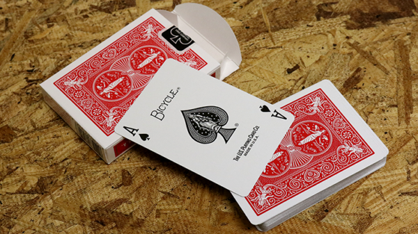 Bicycle Maiden Back (Red) by US Playing Card Co - Image 5