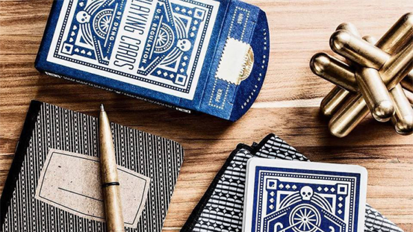 DKNG (Blue Wheel) Playing Cards by Art of Play - Image 2