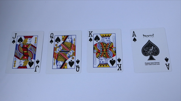 Phoenix Deck Large Index (Blue) by Card-Shark - Image 4