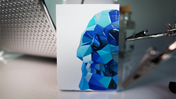 Memento Mori Blue Playing Cards - Image 2