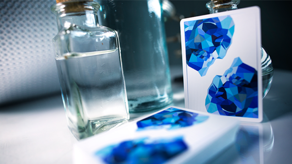 Memento Mori Blue Playing Cards - Image 4