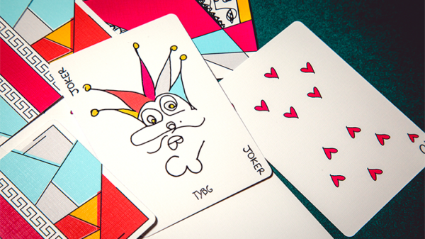Red Stripe Playing Cards - Image 5