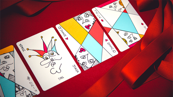 Red Stripe Playing Cards - Image 6