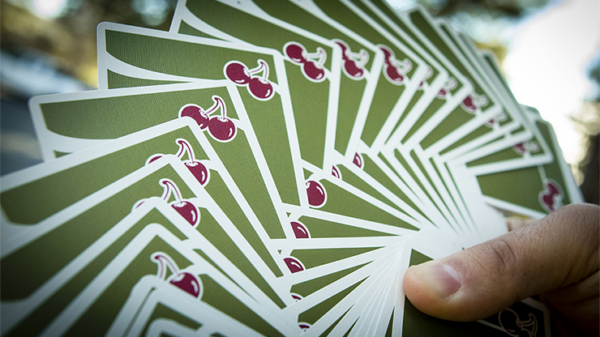 Cherry Casino (Sahara Green) Playing Cards by Pure Imagination Projects - Image 4