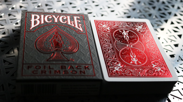 Bicycle Rider Back Crimson Luxe (Red) Version 2 by US Playing Card Co - Image 2