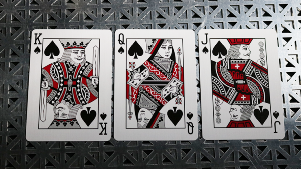 Bicycle Rider Back Crimson Luxe (Red) Version 2 by US Playing Card Co - Image 3