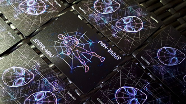 Avengers Spider-Man Neon Playing Cards - Image 3