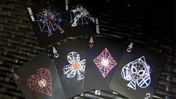 Avengers Spider-Man Neon Playing Cards - Image 4