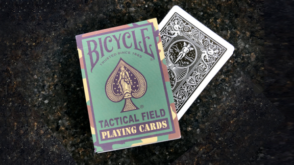 Bicycle Tactical Field Green Camo/Brown Camo (6 Decks) by US Playing Card Co - Image 5