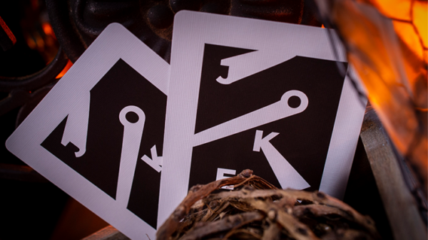Sinis (Raspberry and Black) Playing Cards by Marc Ventosa - Image 4