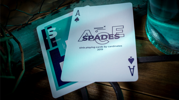 Sinis (Turquoise) Playing Cards by Marc Ventosa - Image 3