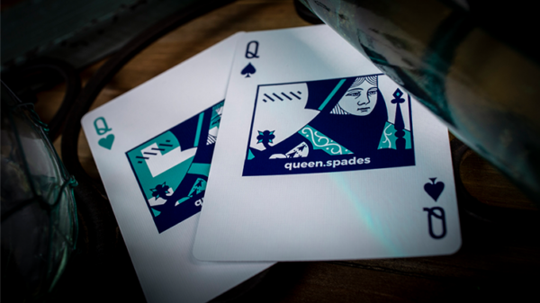 Sinis (Turquoise) Playing Cards by Marc Ventosa - Image 5