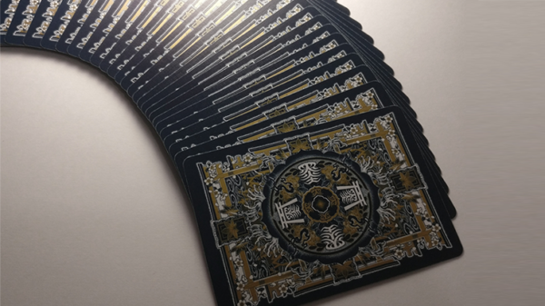 Sumi Kitsune Myth Maker (Blue Craft Letterpressed Tuck) Playing Cards by Card Experiment - Image 3