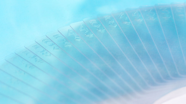Invisible AQUA Playing Cards by MPC - Image 4