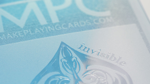 Invisible AQUA Playing Cards by MPC - Image 5