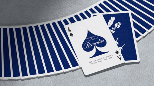 Royal Blue Remedies Playing Cards by Madison x Schneider - Image 4