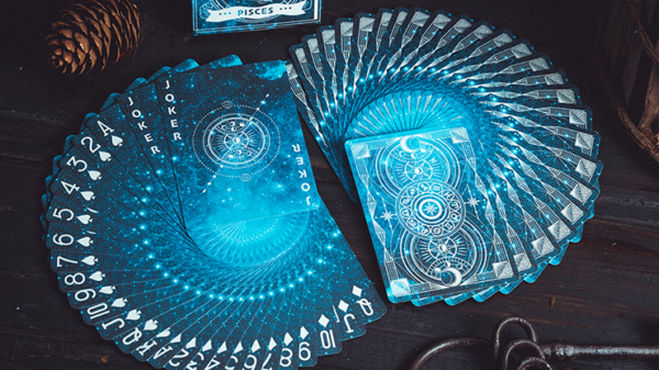 Solokid Constellation Series v2 (Pisces) Playing Cards by Solokid Playing Card Co. - Image 2