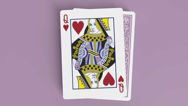Black Roses Lavender (Marked) Edition Playing Cards - Image 3