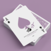 Black Roses Lavender (Marked) Edition Playing Cards - Image 4