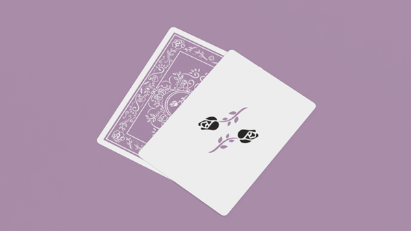 Black Roses Lavender (Marked) Edition Playing Cards - Image 6