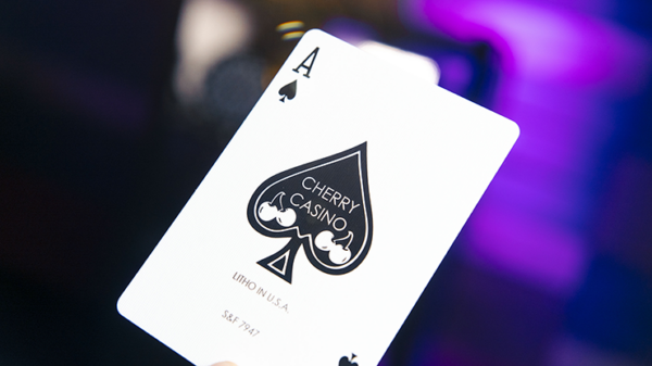 Cherry Casino House Deck (McCarran Silver) Playing Cards by Pure Imagination Projects - Image 5