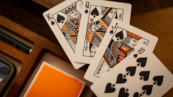 Lounge Edition in Hangar (Orange)  by Jetsetter Playing Cards - Image 5