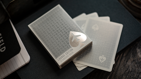 Lounge Edition in Jetway (Silver) by Jetsetter Playing Cards - Image 2