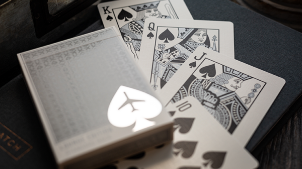 Lounge Edition in Jetway (Silver) by Jetsetter Playing Cards - Image 4