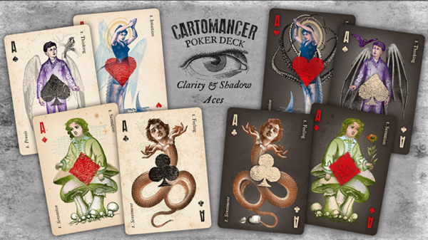 Cartomancer Shadow Classic (with Booklet) Playing Cards - Image 2