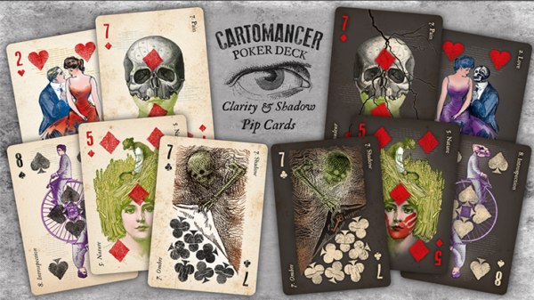 Cartomancer Shadow Classic (with Booklet) Playing Cards - Image 3