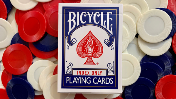 Gilded Blue Bicycle Index Only Playing Cards - Image 6