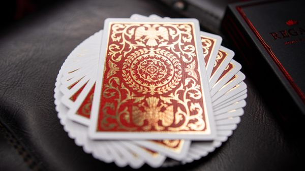 Regalia Red Playing Cards (Signature Edition) by Shin Lim - Image 2