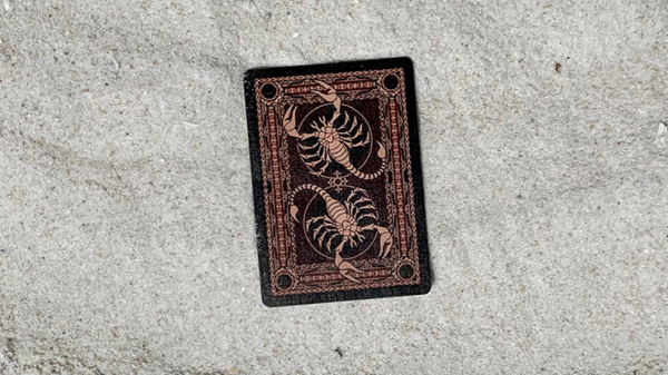 Gilded Bicycle Scorpion (Brown) Playing Cards - Image 6