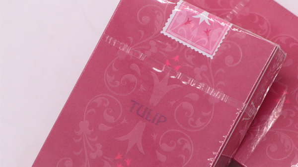 Pink Tulip Playing Cards Dutch Card House Company - Image 2